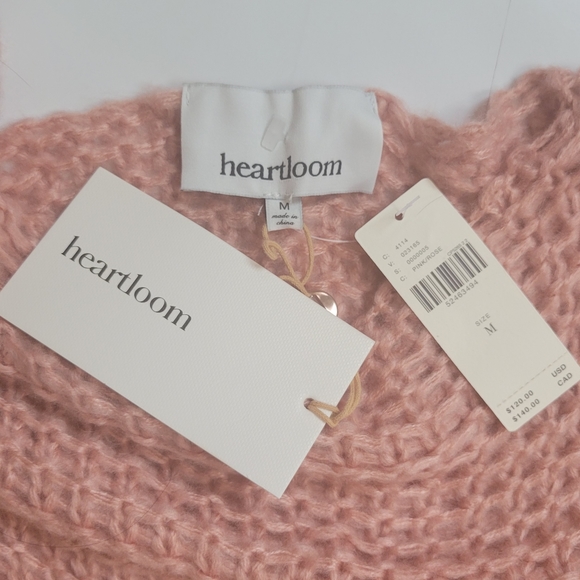 Anthro Pink and Metallic Slouchy Oversized Sweater - Picture 10 of 13